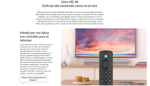 Fire Tv Stick 4k Hd 3ra Gen Control Por Voz Original – Bodega  Virtual Medellin