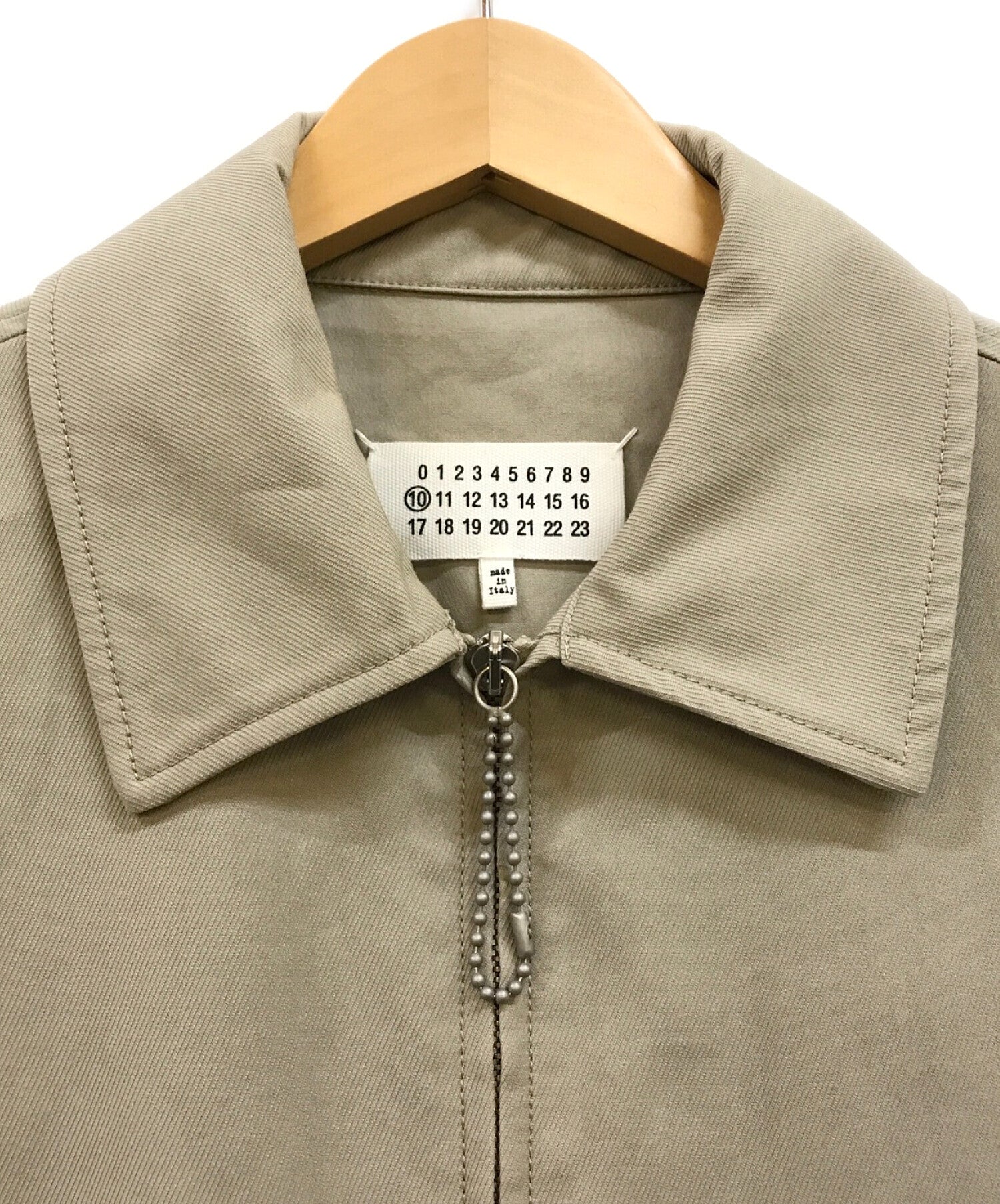 Martin Margiela 10 Beaded 5-zip blouson S30AM0330