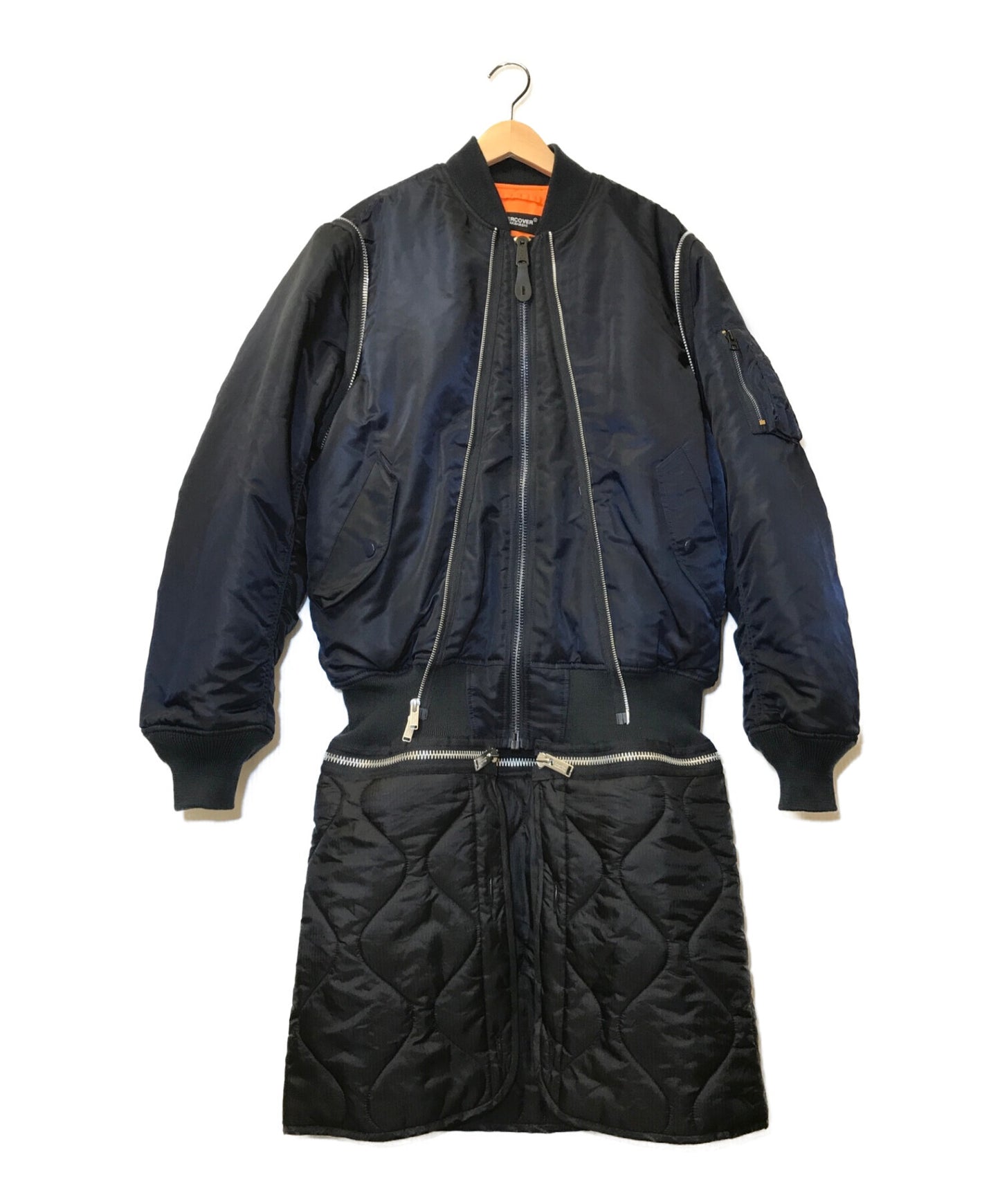 UNDERCOVER × ALPHA 21AW Docking Wool Shrink MA-1 Coat Coat Jacket UC2A4315