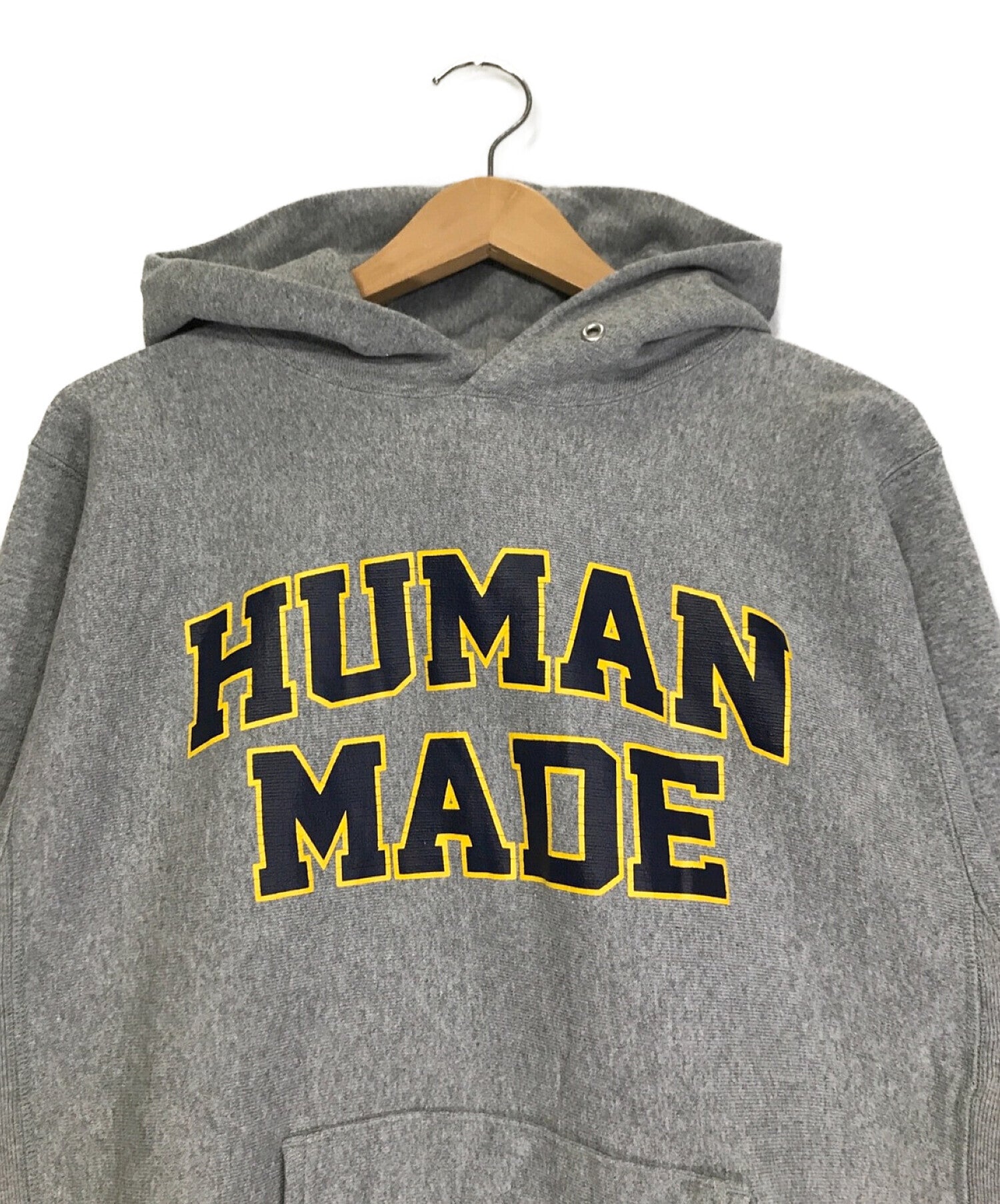 HUMAN MADE KAWS PIZZA HOODIE #2 GREY 2XL | hartwellspremium.com