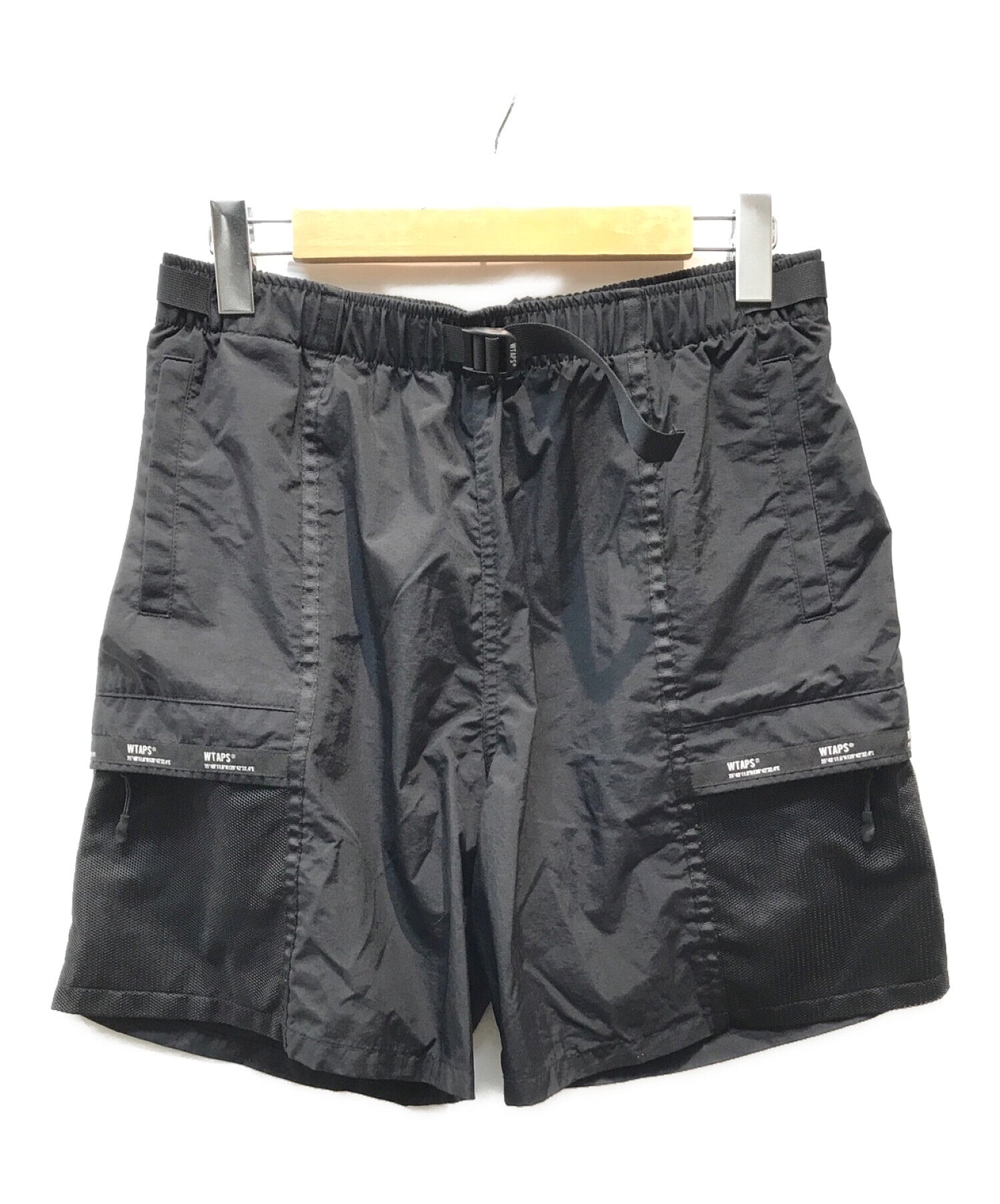 2022秋冬新作 Wtaps 21ss udt shorts black Mサイズ - パンツ