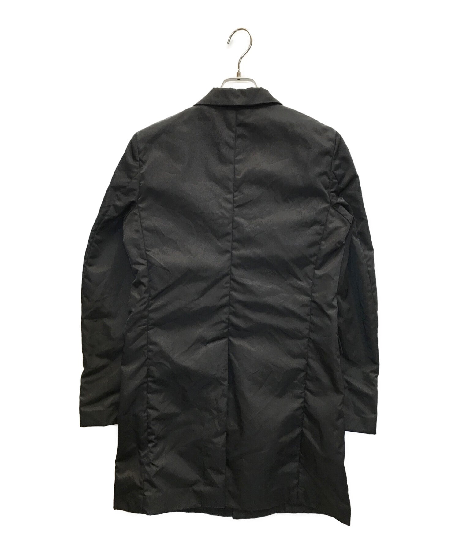 BLACK COMME des GARCONS Pleated long coat 1C-J040 | Archive Factory