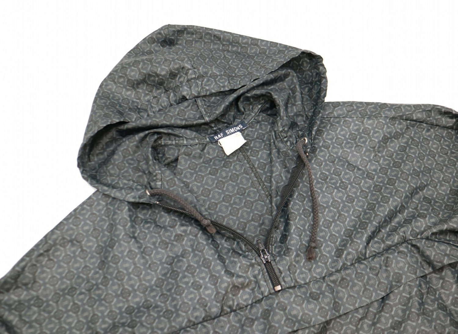 1997ss RAF SIMONS nylon anorak hoodie