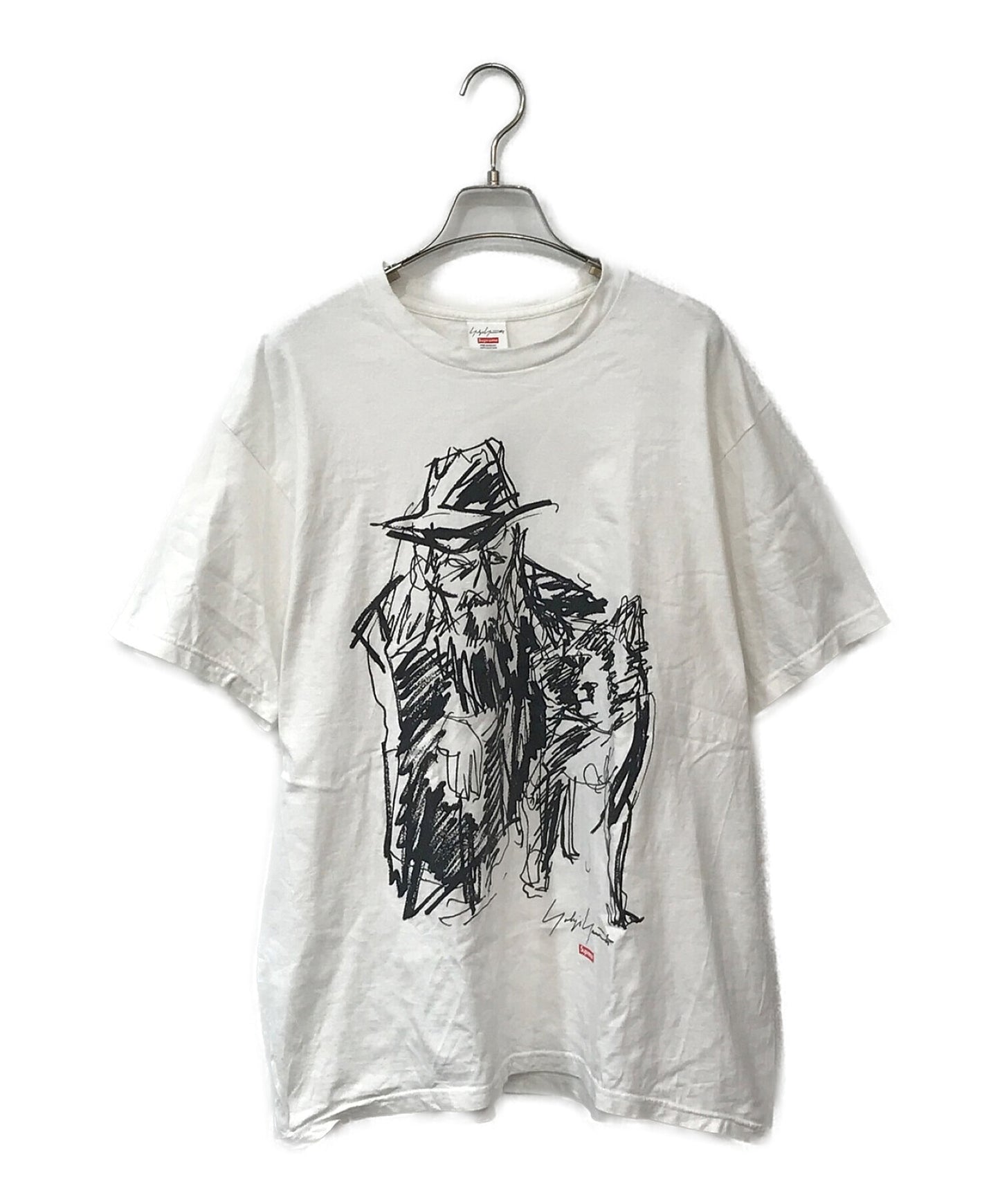 Supreme×YOHJI YAMAMOTO printed T-shirt | Archive Factory