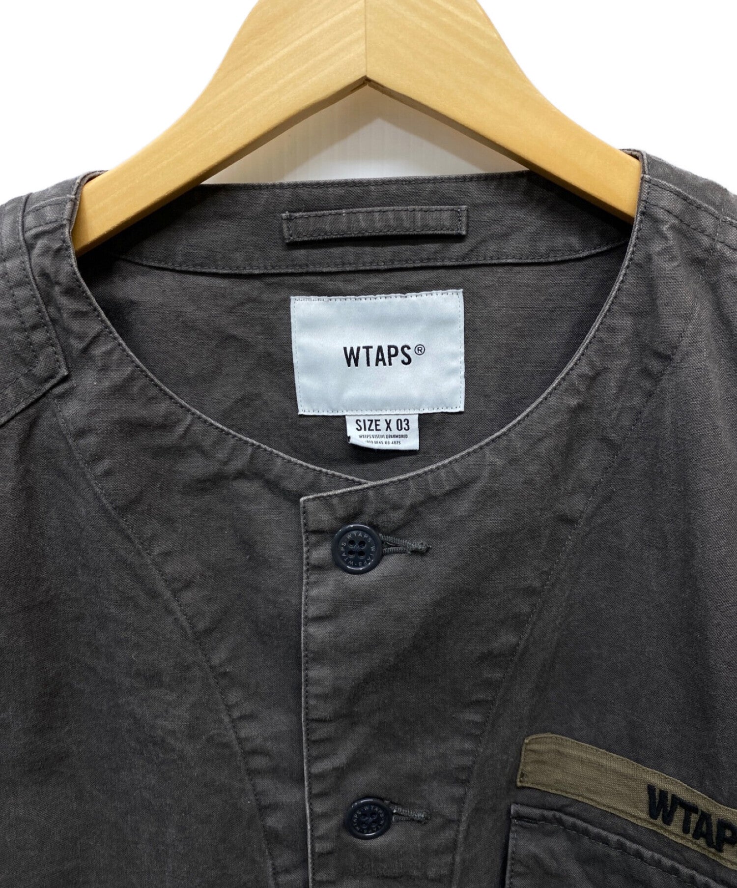 WTAPS 201TQDT-SHM01 SCOUT LS