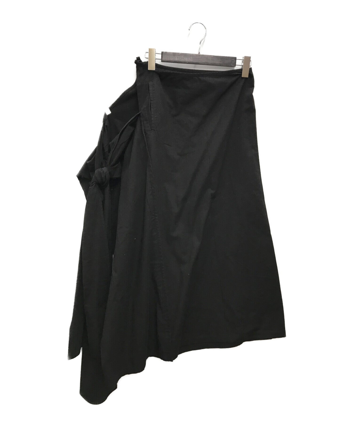 Yohji Yamamoto Femme Design shaped ribbon rolled skirt FE-S21-022
