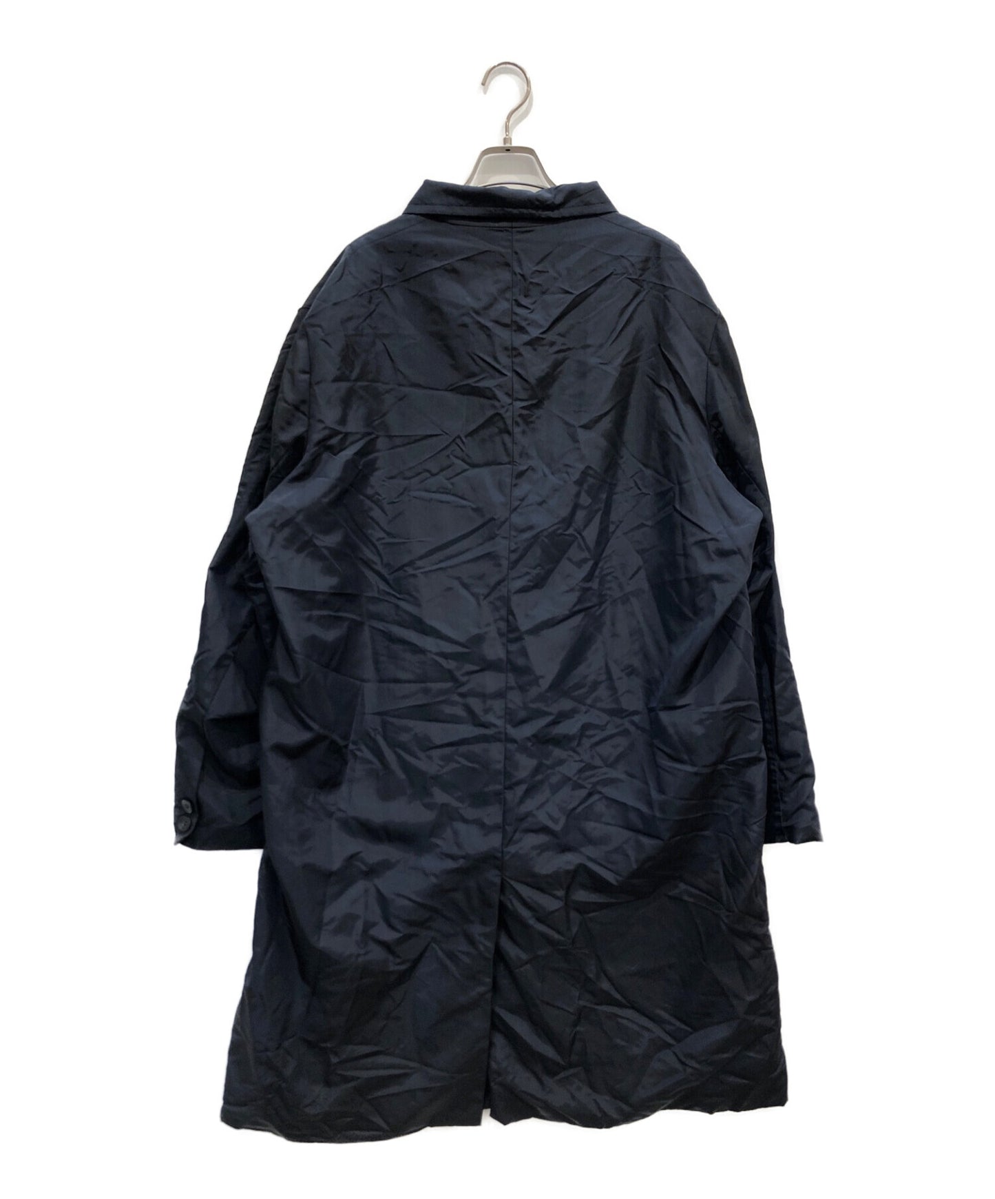 DRIES VAN NOTEN [OLD] Nylon Stencil Collar Coat C-TK1003