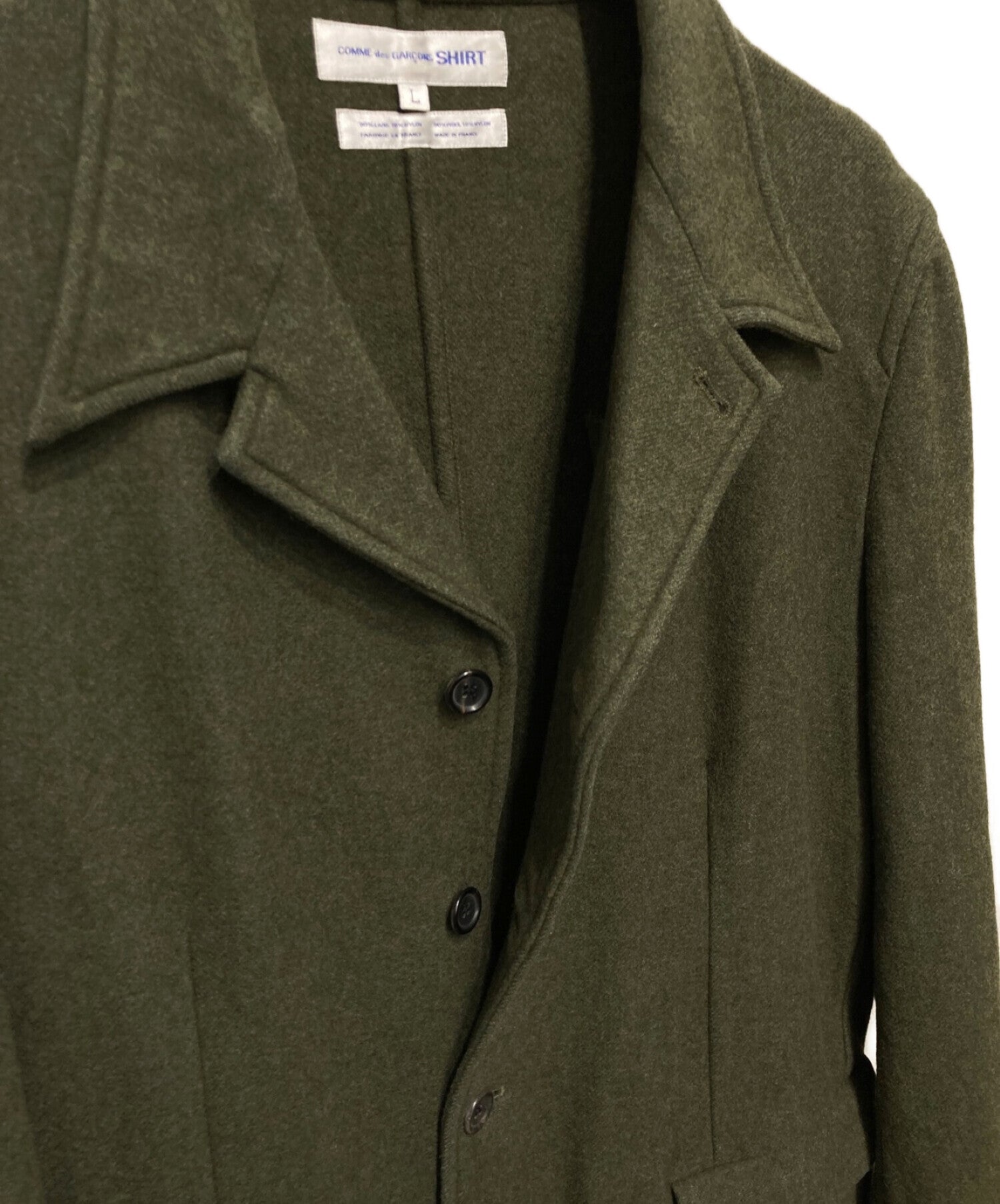 COMME des GARCONS SHIRT wool shirt jacket | Archive Factory