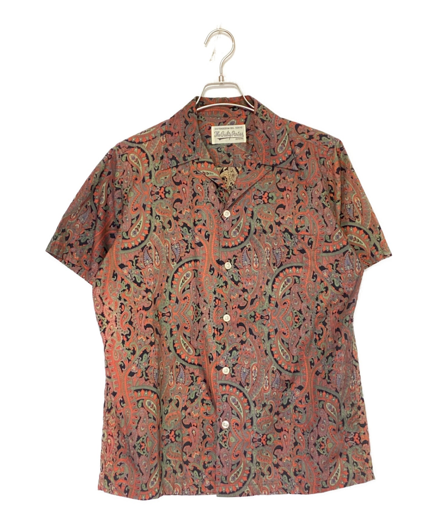 wackomaria leopard Aloha shirt brown トップス シャツ トップス