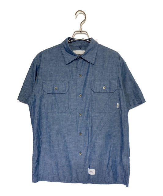 Pre-owned] WTAPS DECK SS / SHIRT. cotton. satin 191TQDT-SHM02