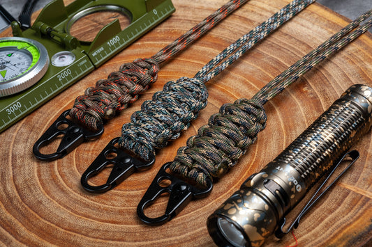 HK Hook Paracord Neck Lanyard with Breakaway Clasp and Your Choice of –  Extinction Level Event