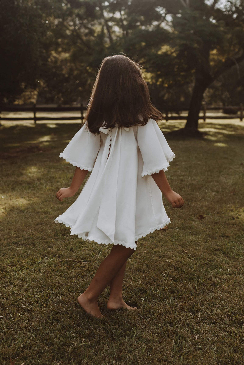 A N A G R A S S I A Flower Girl Dress