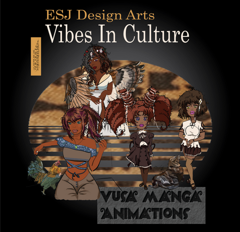 Vusa Manga Animations by Blackbodymother at ESJdesignArts.com