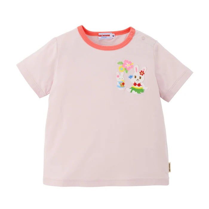 ラベンダーカラーうさこ半袖Tシャツ