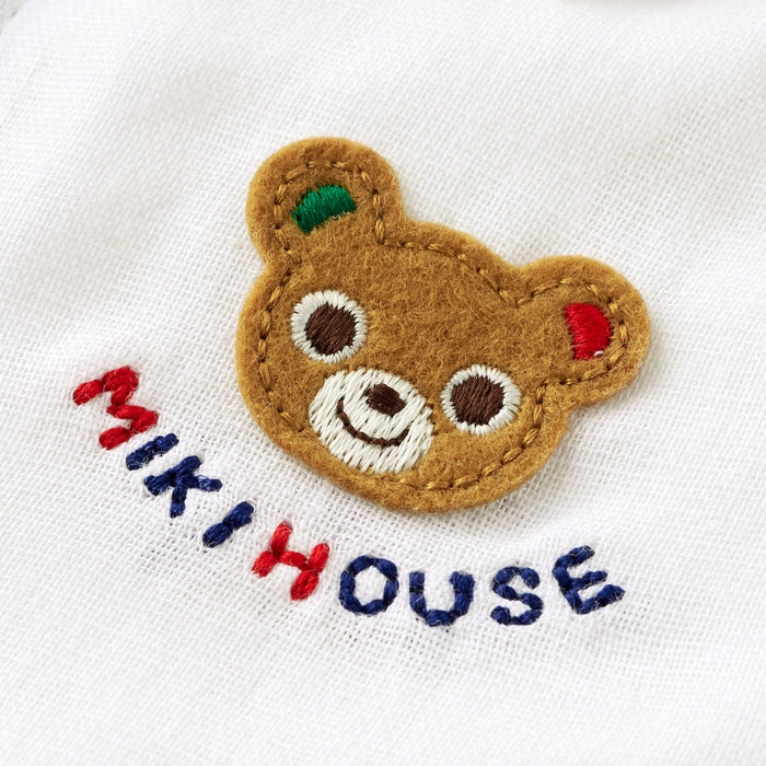 71%OFF!】 MIKIHOUSE ミキハウス パーカー アウター 刺繍 フルジップ