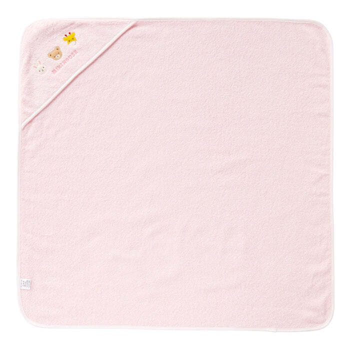 Non -twisted strolled baby bath towel