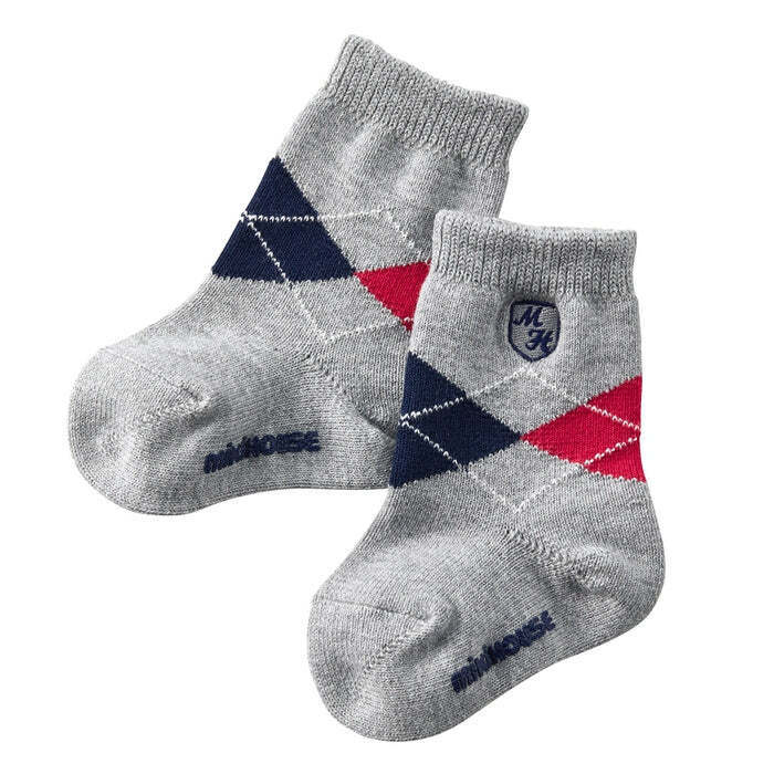 Argyle pattern socks