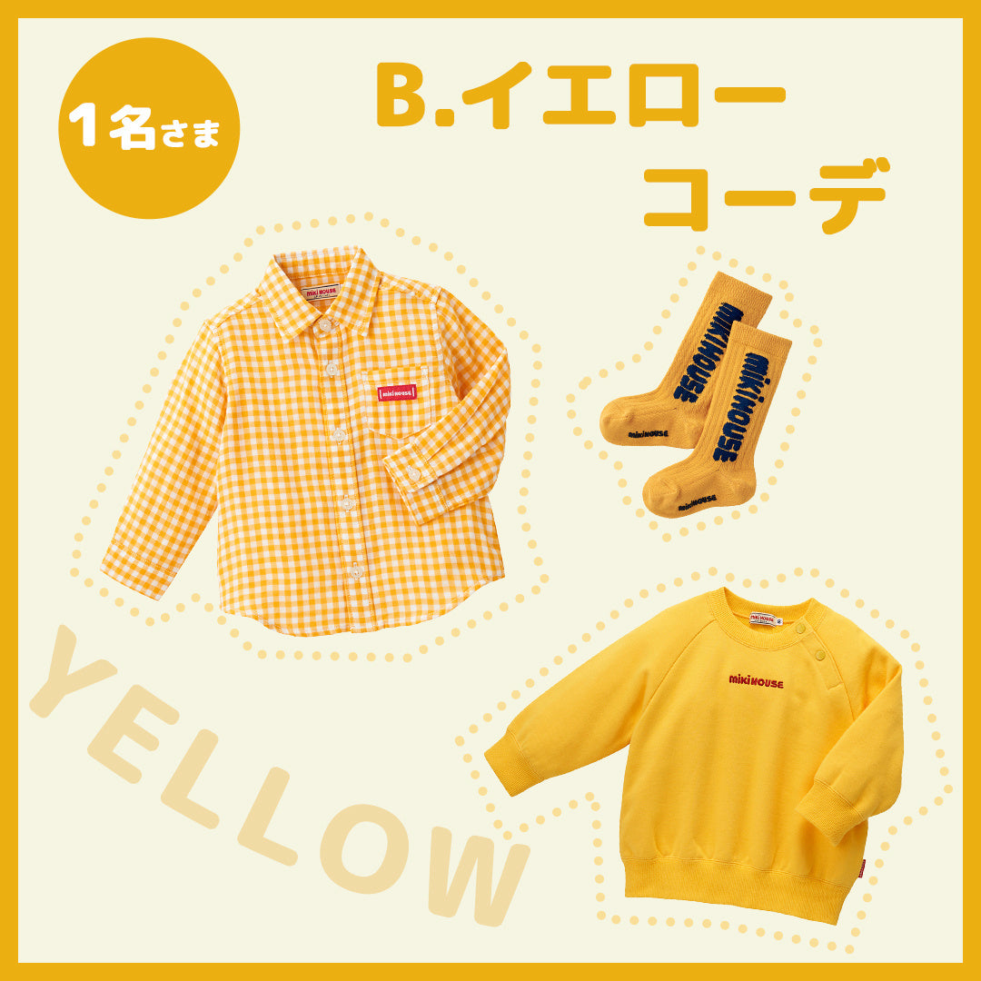 B. 노란색 코드
