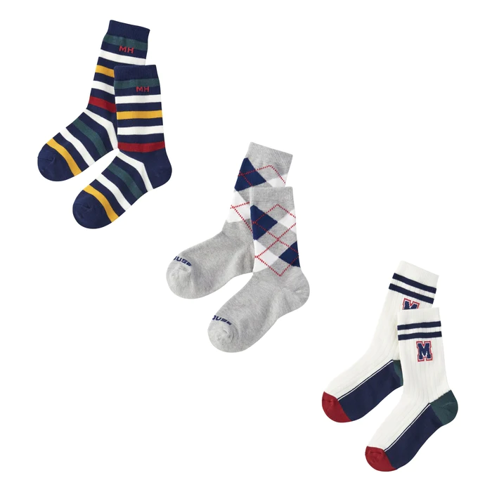 Sock pack 3 pair set