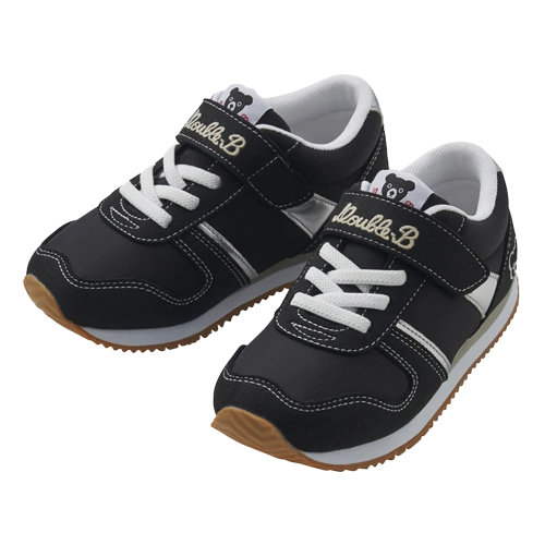 Retro running shoes black