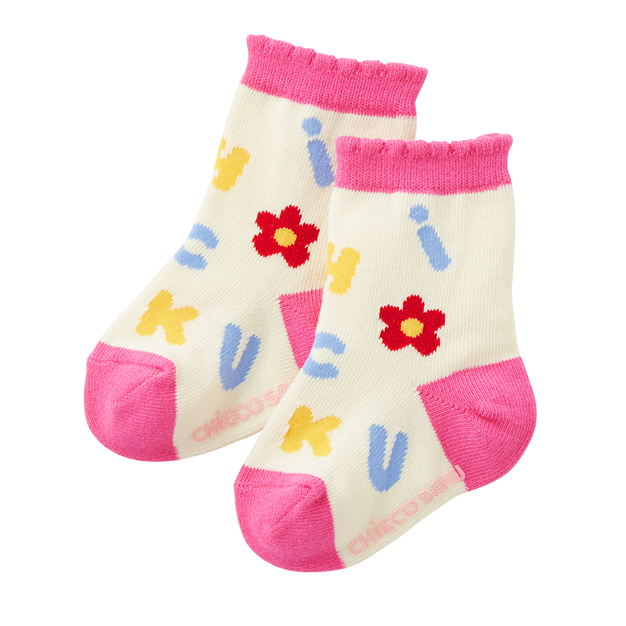 CHIECO SAKU Flower socks