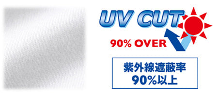 UV CUT UV shielding rate
