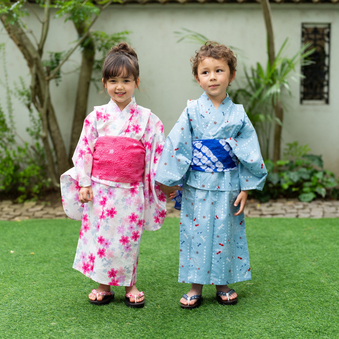 お値下げ❗ ❗️ 女の子 甚平 ミキハウス 100 - 着物・浴衣・和小物