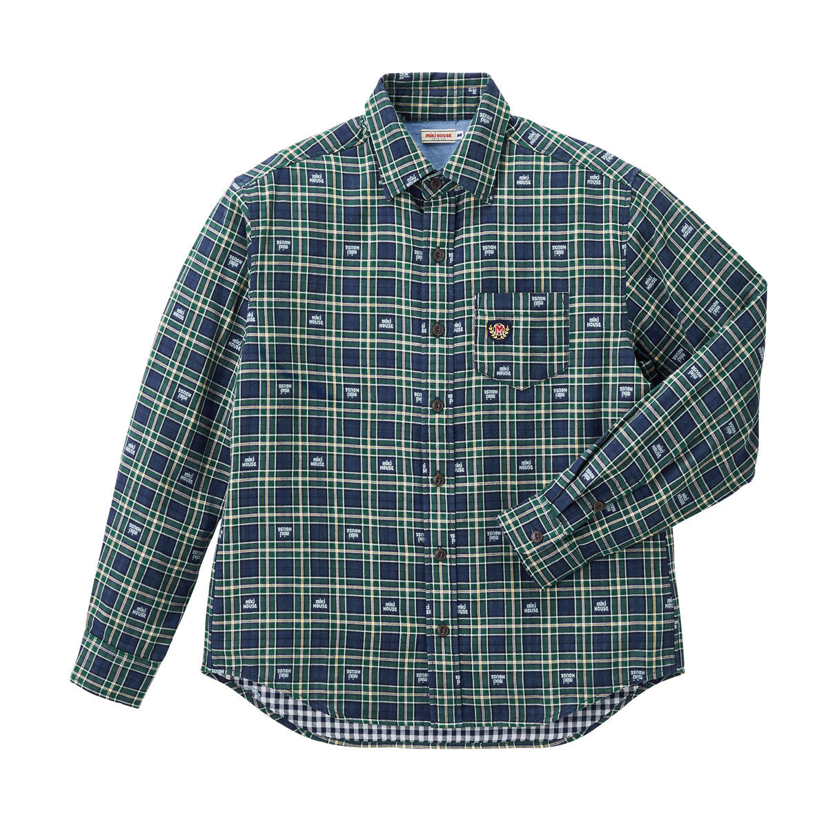 Check pattern shirt (for adults)