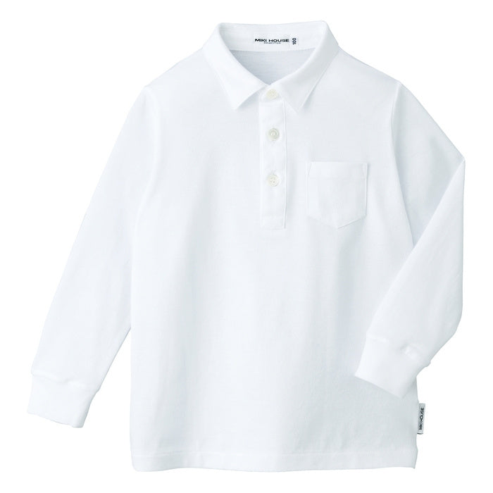 Long -sleeved shirt made of indescent material