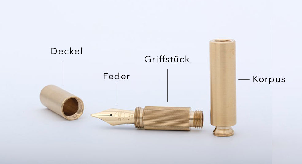 Anatomy Of A Fountain Pen