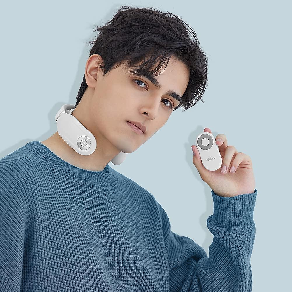 Alicorn Pulse Smart Neck Massager with Heat Intelligent Smart Massager  Pulse TENS (White) Portable W…See more Alicorn Pulse Smart Neck Massager  with