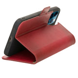 Bouletta iPhone 14 Pro Max BookCase - Burned Red