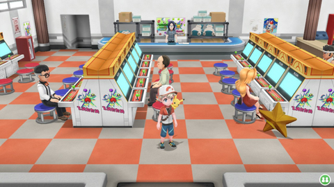 Salle d'arcade Rocket (Pokémon Let's Go Pikachu)