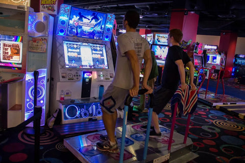 Joueurs d'arcade Dance Dance Revolution