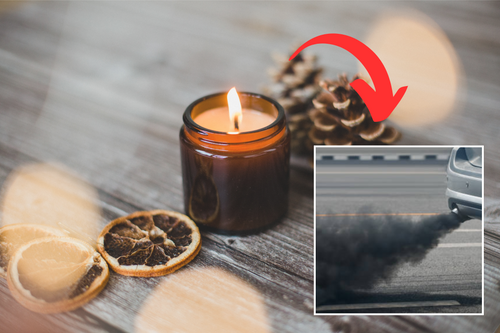 Scented Candle Toxic Smoke