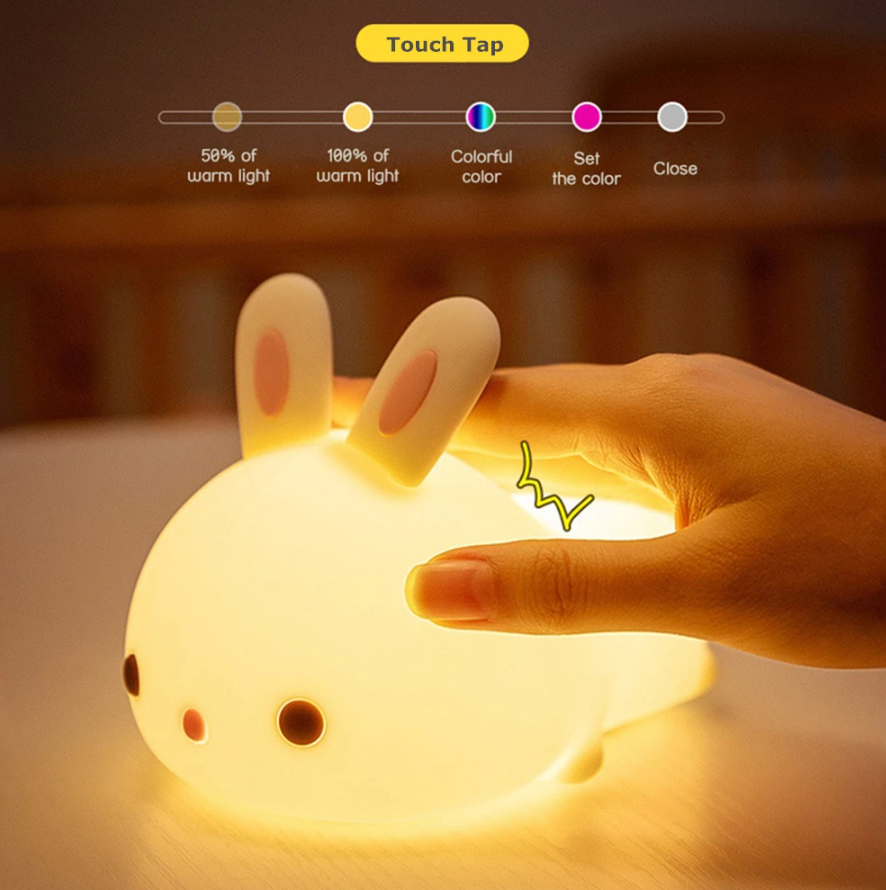 squishy bunny light