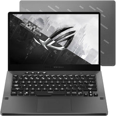 Asus Rog Zephyrus Gaming Laptop Open Showing Keyboard, Lid and Screen