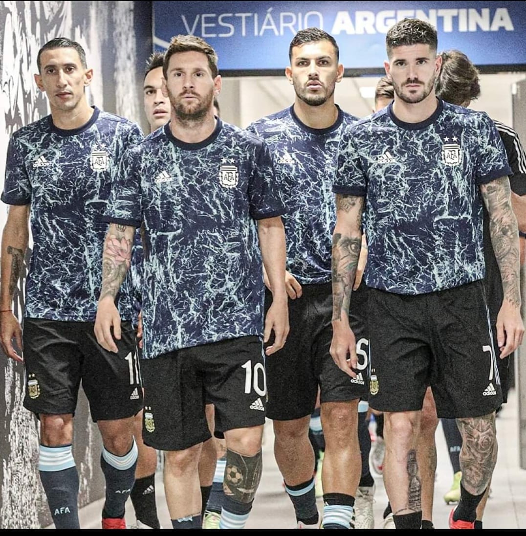 argentina pre match jersey