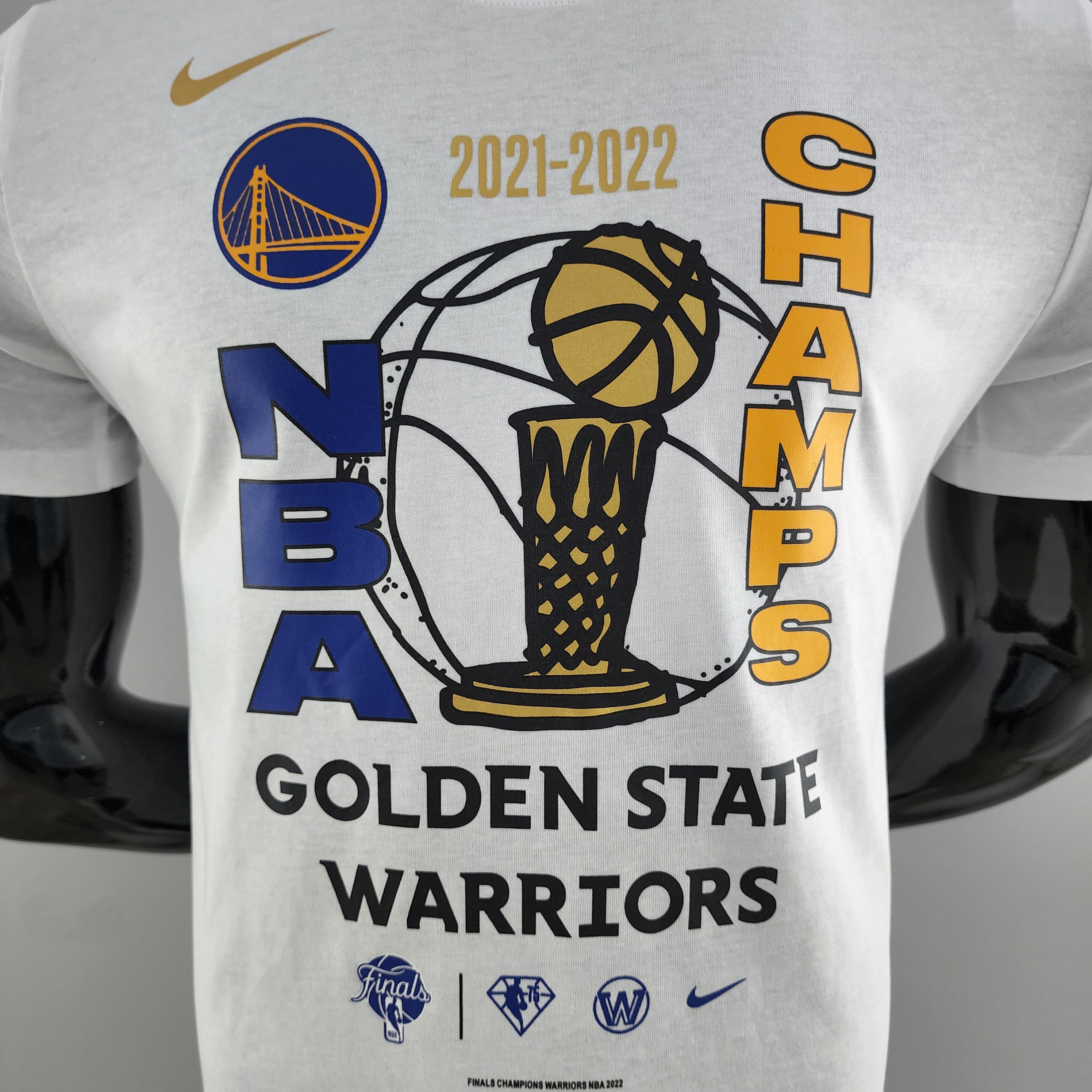 warriors championship hoodie nike