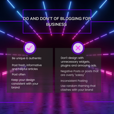 Do and don't of blogging for your business | EPIC Social