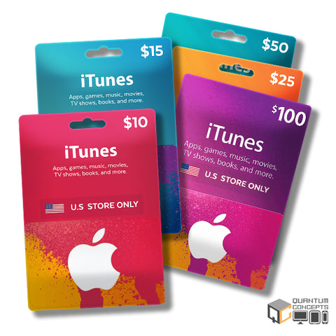 itunes card online