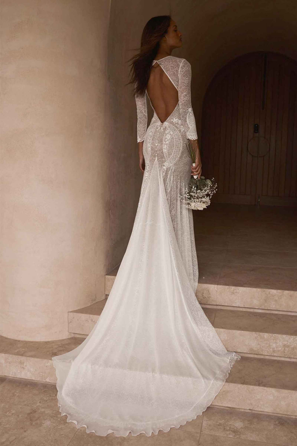 Dita Backless Wedding Dress Rental