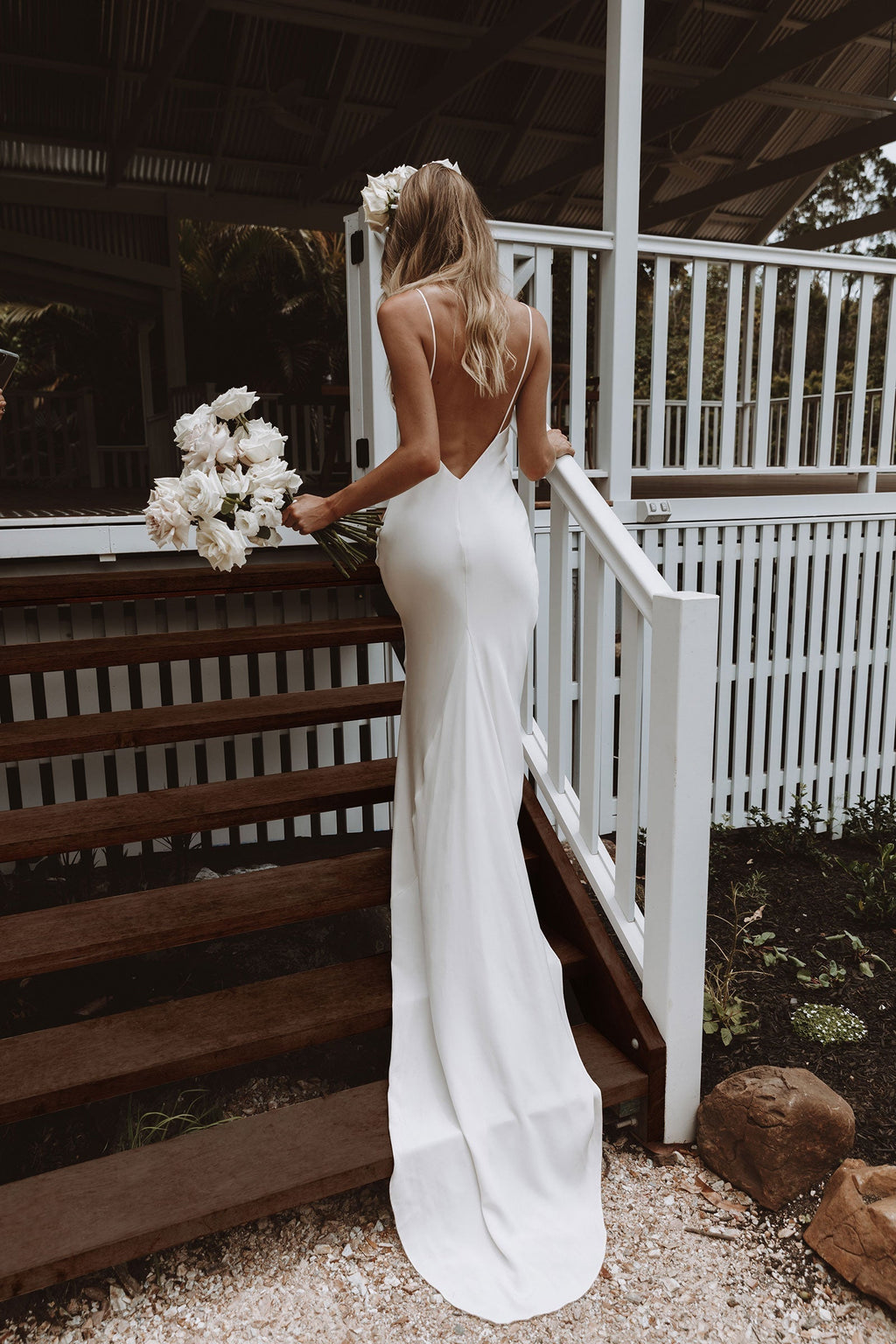 Dita Backless Wedding Dress Rental