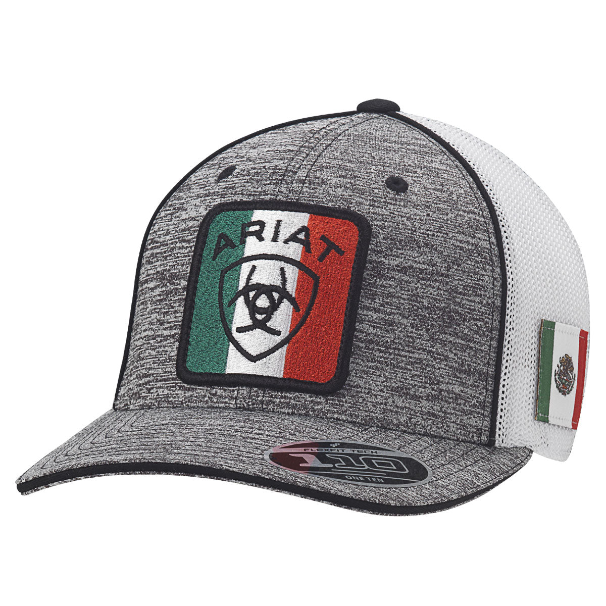 ariat hat with mexican flag