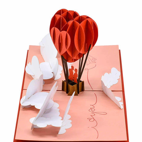 What to write in a Valentine's Day 3D Cut Popup card