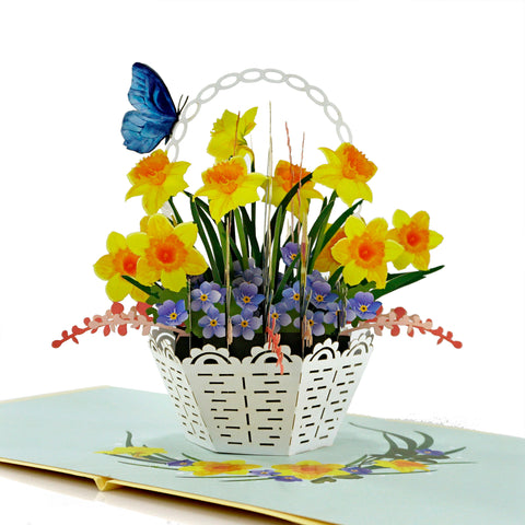 Daffodil 3D Cut Pop up Cards - Meaning and Symbolism