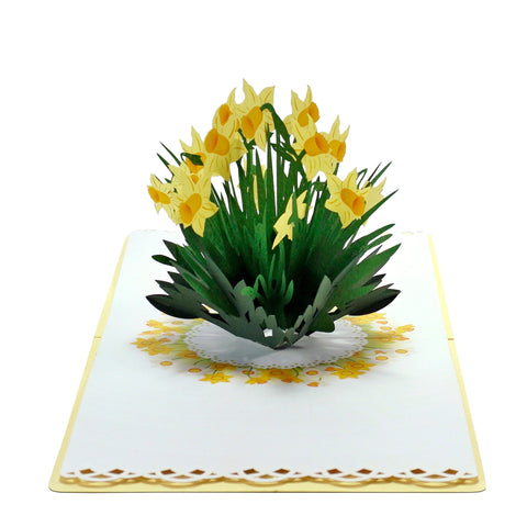 New Flower 3D Popup Greeting Card for Mother day
