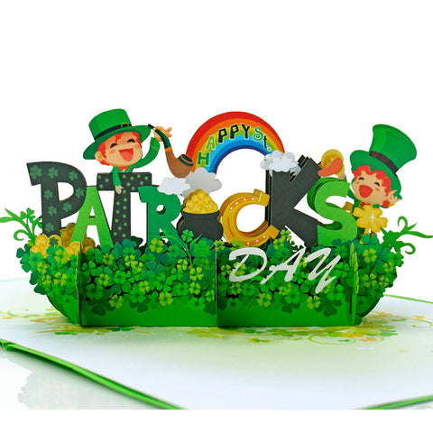 Why you need to be sending 3D Popup card On St. Patrick's Day