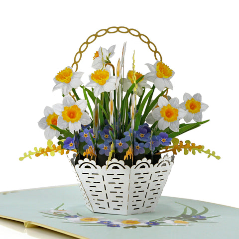 New Flower 3D Popup Greeting Card for Mother day