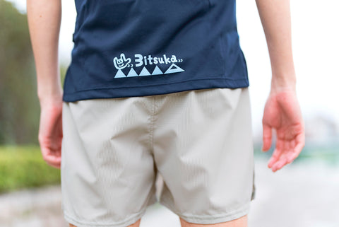 MMA Racing Sleeve-less version. Mitsuka BLUE DOT BORDER - 三津家